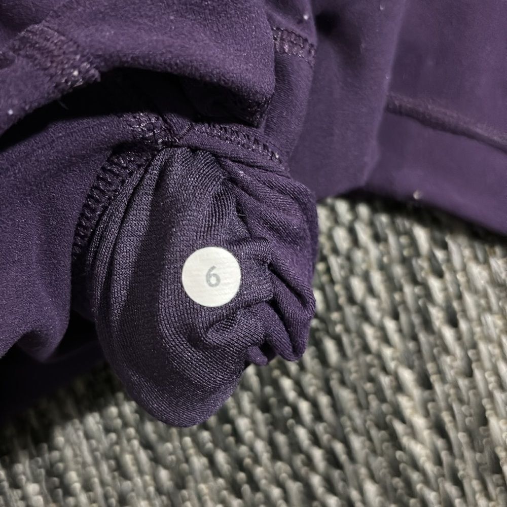 Lululemon Legging Align Pant Nulu Miss Mosaic Lilac Deep Zinfandel Size 6 - Picture 6 of 7